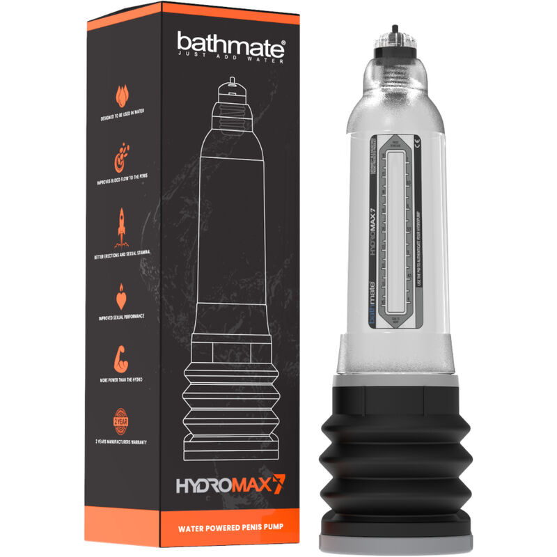 BATHMATE -  HYDROMAX 7 BOMBA DE AUMENTO DO PÉNIS TRANSPARENTE - Image 2