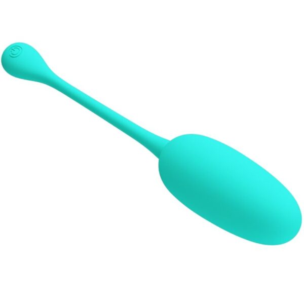 Mercadox PRETTY LOVE - OVO VIBRATÓRIO RECARREGVEL KNUCKER WATER GREEN