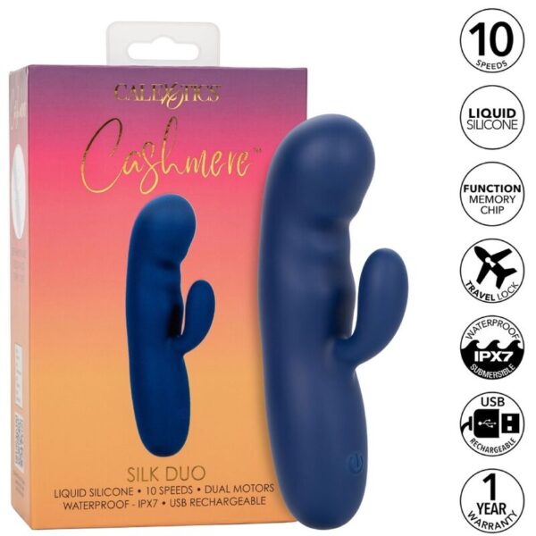 Mercadox CALIFORNIA EXOTICS - CASHMERE SILK DUO AZUL