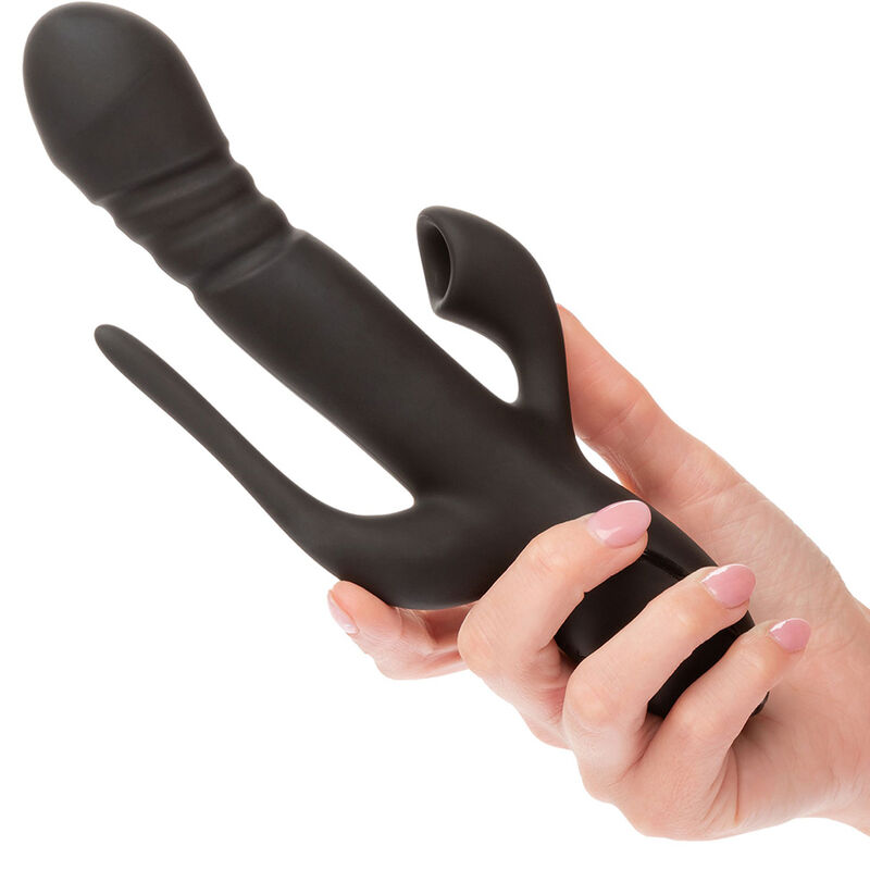 Mercadox CALIFORNIA EXOTICS - VIBRADOR TRIPLO EUPHORIA PRETO