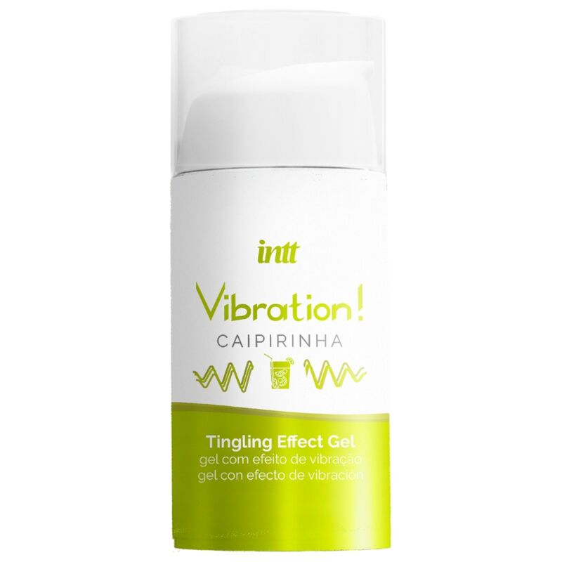 Mercadox INTT - PODEROSO ESTIMULANTE ÍNTIMO CAIPIRINHA GEL VIBRADOR LÍQUIDO 15 ML
