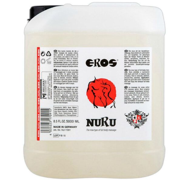 Mercadox EROS - ÓLEO DE MASSAGEM NURU RICO EM MINERAL 5000 ML