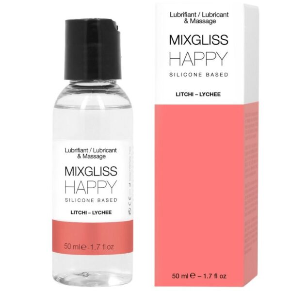 Mercadox MIXGLISS - LUBRIFICANTE DE SILICONE HAPPY LITCHI 50 ML