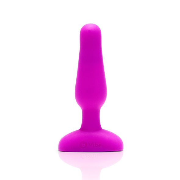 Mercadox B-VIBE - NOVICE CONTROLE REMOTO PLUG ANAL FÚCSIA