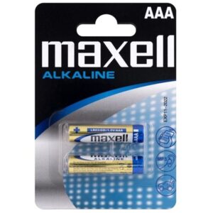 MAXELL – BLISTER ALCALINA AAA LR03 * 2