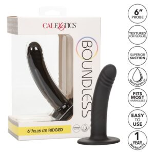 CALEXOTICS – BOUNDLESS DILDO 15.25 CM COMPATÍVEL COM ARNÊS