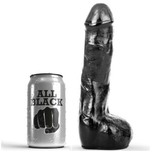 ALL BLACK – PENE REALISTA ANAL 20 CM