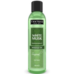 INTIMATELINE – TANTRAS LOVE OIL MUSK BRANCO 150 ML