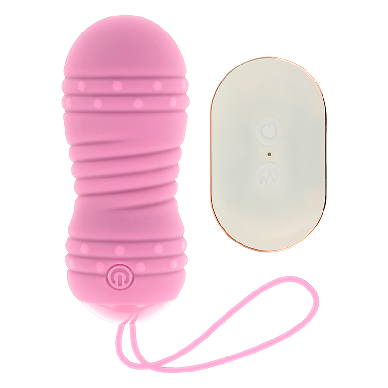 Mercadox OHMAMA - OVO DE CONTROLE REMOTO 7 MODOS DE ROTAÇÃO ROSA
