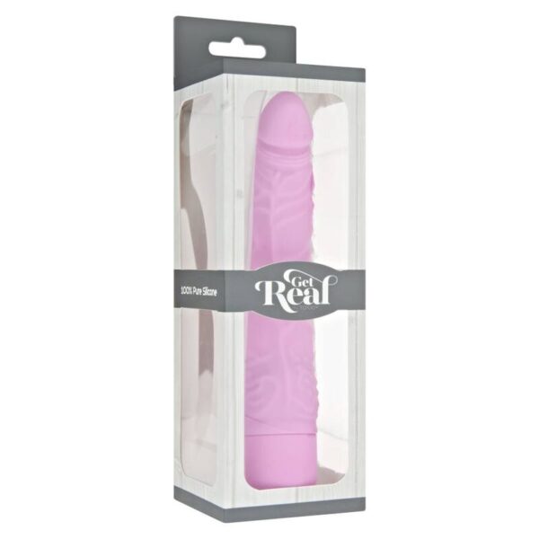 GET REAL - VIBRADOR SLIM CLSSICO ROSA - Image 3