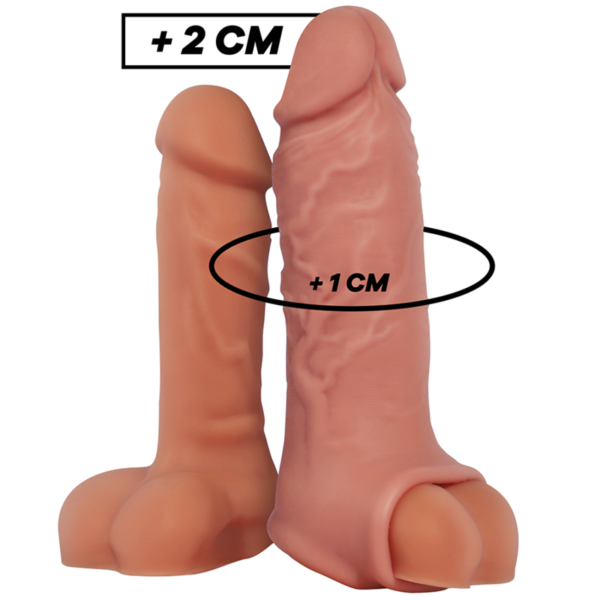 Mercadox VIRILXL - EXTENSÃO DE PÊNIS NATURAL DE SILICONE LÍQUIDO V9