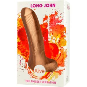 ALIVE – PÊNIS REALÍSTICO LONG JOHN 21,8 CM