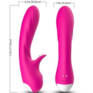 ARMONY – VIBRADOR ROMANCE COM ESTIMULADOR FÚCSIA