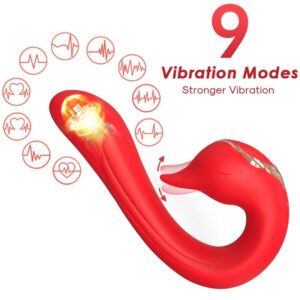 ARMONY – VIBRADOR DELFIN MULTIPOSIÇÃO E EFEITO DE CALOR VERMELHO