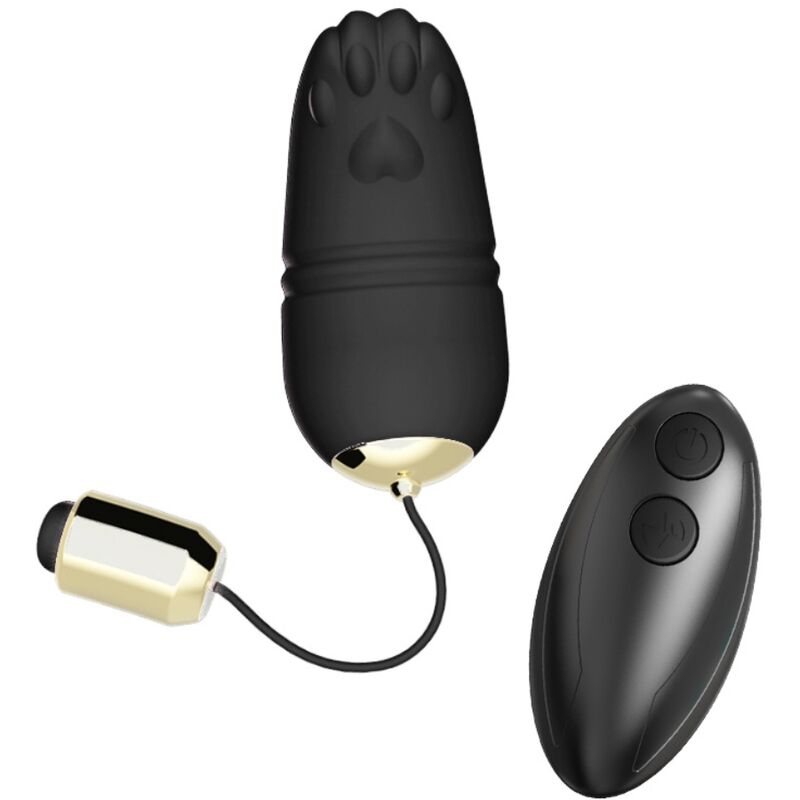 Mercadox ARMONY - KITTY EGG VIBRADOR G-SPOT CONTROLE REMOTO PRETO