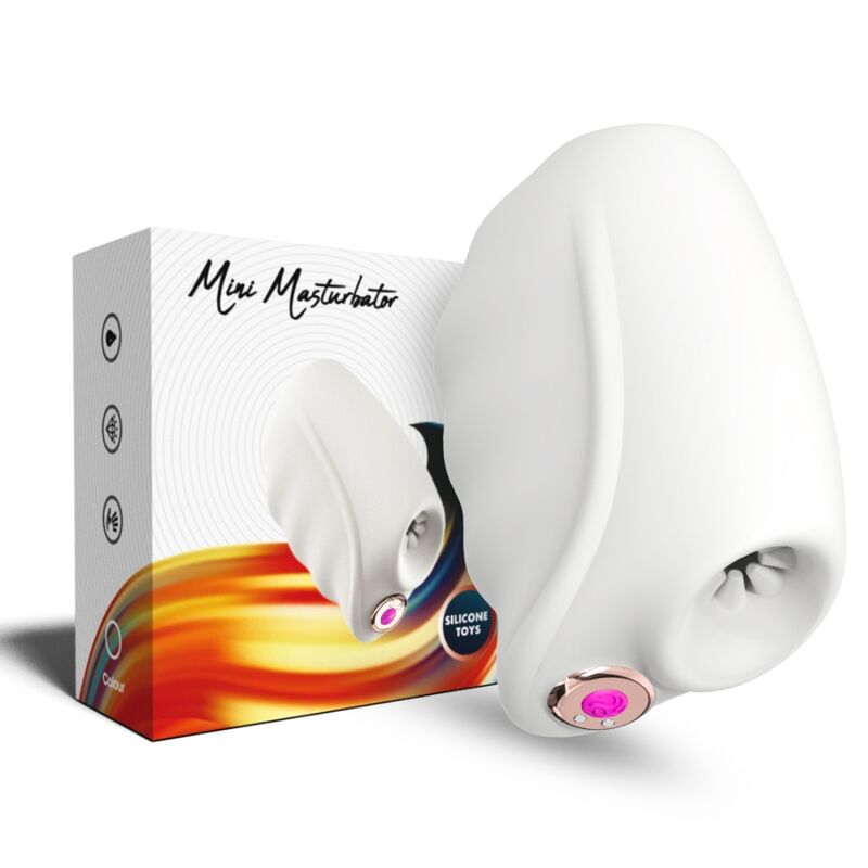 Mercadox ARMONY - MASTER MASTURBADOR E VIBRADOR TRANSPARENTE