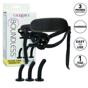 CALEXOTICS – BOUNDLESS KIT DE PEGGING DE CURVA DE SILICONE