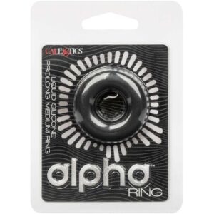 CALEXOTICS – ALPHA PROLONG MEDIUM RING PRETO