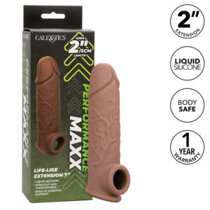 CALEXOTICS – PERFORMANCE MAXX LIFE-LIKE EXTENSION 7 PELE MARROM