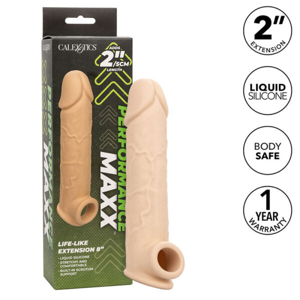 CALEXOTICS - PERFORMANCE MAXX LIFE-LIKE EXTENSION 8 PELE CLARA - Image 2