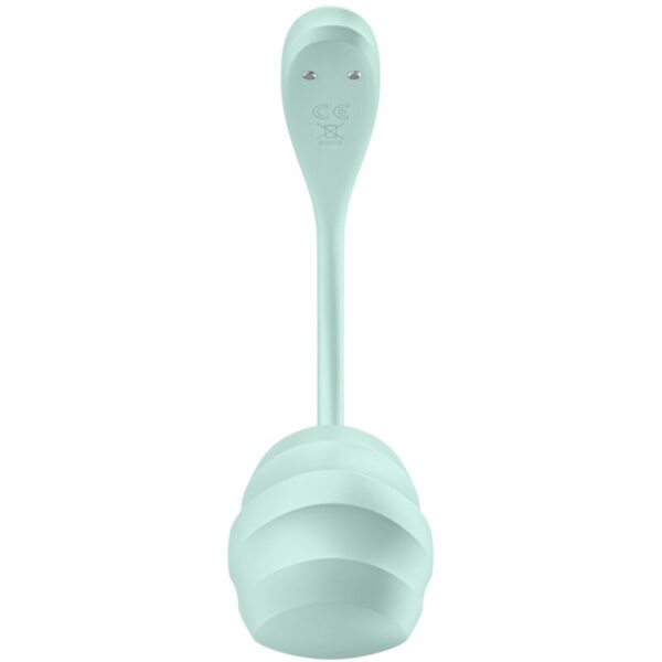 SATISFYER - ESTIMULADOR DE PÉTALA LISA G-POINT ÁGUA VERDE APLICATIVO GRATUITO - Image 2