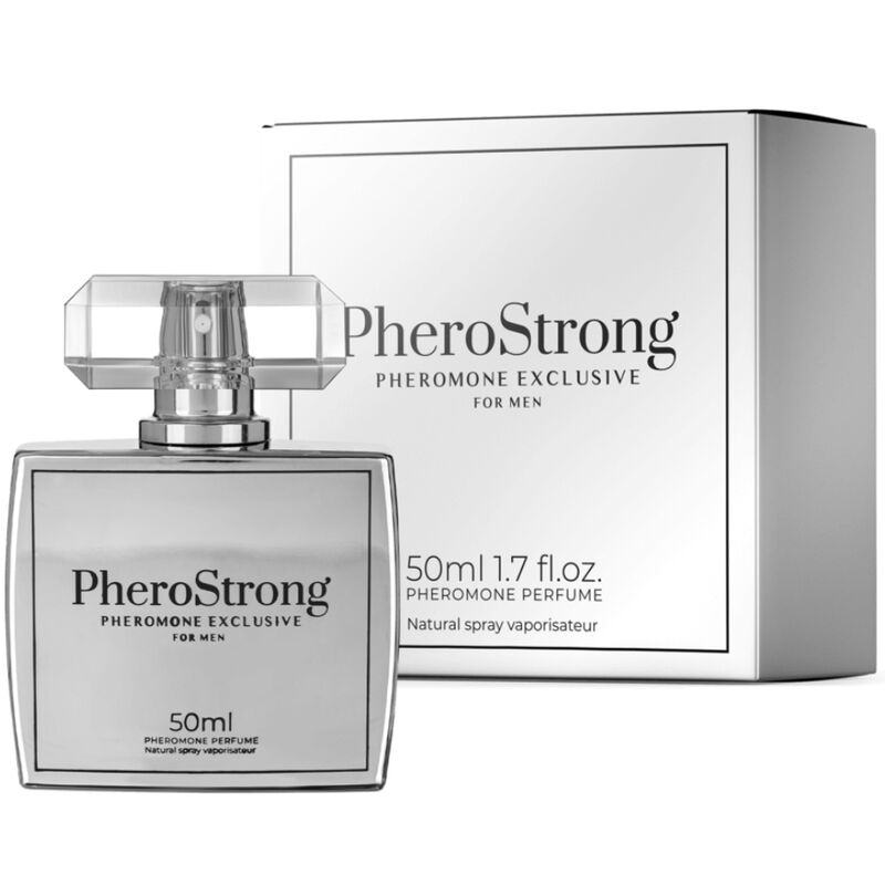 Mercadox PHEROSTRONG - PERFUME DE FEROMÔNIOS EXCLUSIVO PARA HOMENS 50 ML