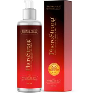 PHEROSTRONG – ÓLEO DE MASSAGEM EDIO LIMITADA PARA MULHERES 100 ML