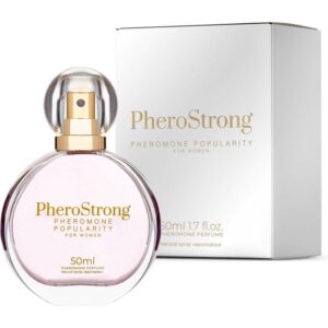 PHEROSTRONG – PERFUME DE FEROMÔNIOS POPULARIDADE PARA MULHER 50 ML