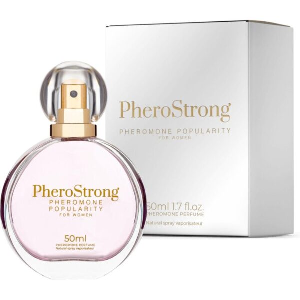 Mercadox PHEROSTRONG - PERFUME DE FEROMÔNIOS POPULARIDADE PARA MULHER 50 ML