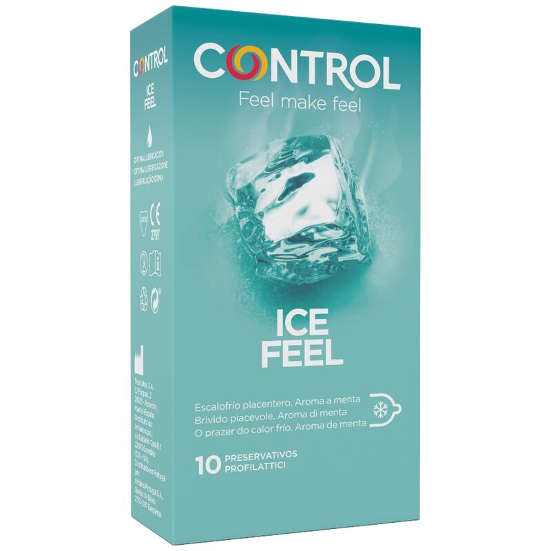 Mercadox CONTROL - EFEITO ICE FEEL COOL 10 UNIDADES