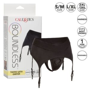 CALEXOTICS – BOUNDLESS TANGA COM LIGA L/XL