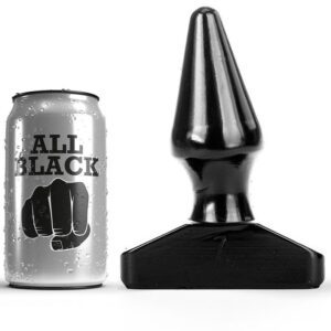 ALL BLACK – PLUG ANAL 16 CM