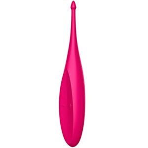 SATISFYER – VIBRADOR TWIRLING FUN TIP ROSA