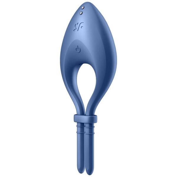 Mercadox SATISFYER - APLICATIVO VIBRADOR DE ANEL BULLSEYE AZUL