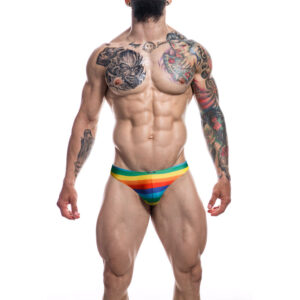 CUT4MEN – LOW RISE BRIEF RAINBOW S