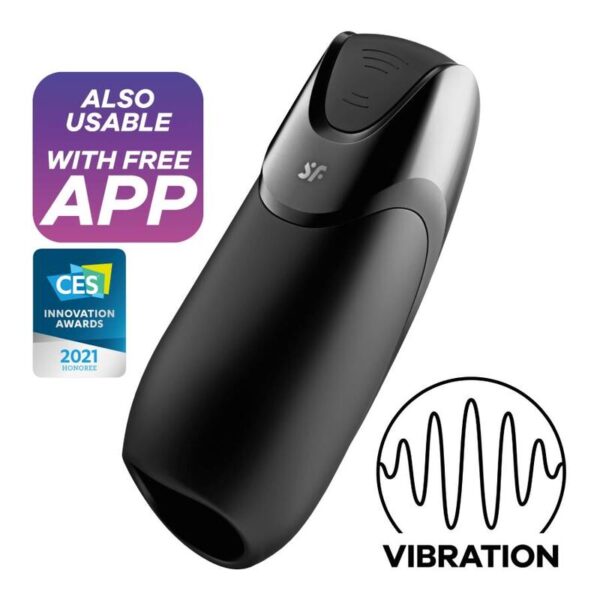 Mercadox SATISFYER - MEN VIBRATION+ PRETO