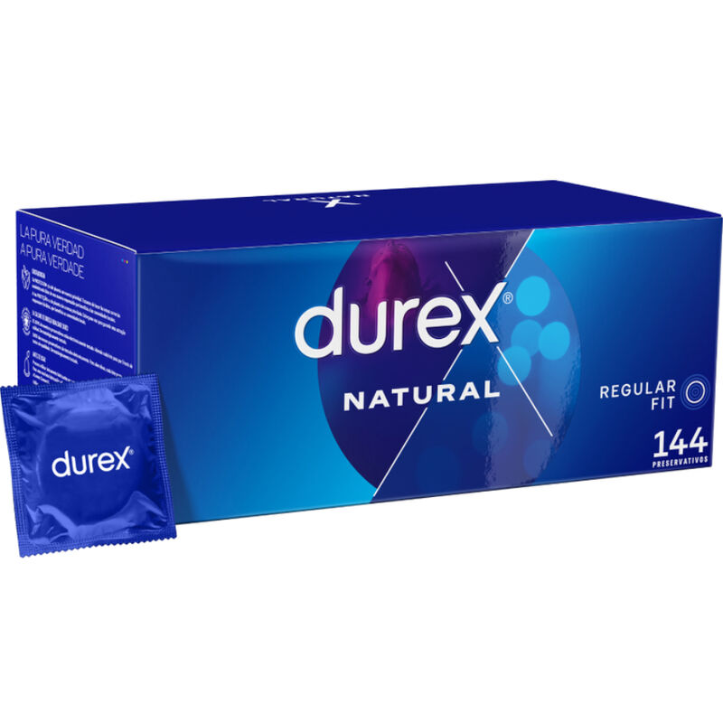 Mercadox DUREX - NATURAL 144 UNIDADES