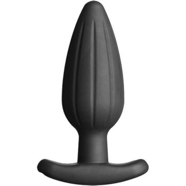 Mercadox ELECTRASTIM - PLUG ANAL DE SILICONE PRETO ROCKER GRANDE