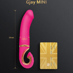 G-VIBE – VIBRADOR DE SILICONE GJAY MINI ROSA