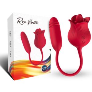 ARMONY – ROSELIP LICKING VIBRANDO CLITÓRIO E VIBRADOR VERMELHO