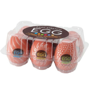 TENGA – PACOTE DE OVOS MASTURBADOR HARD BOILED 6 UNIDADES