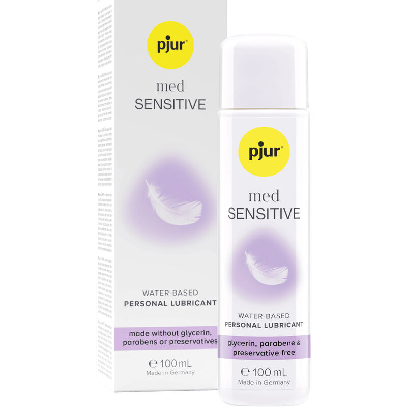 Mercadox PJUR - MED SENSITIVE GLIDE LUBRIFICANTE BASE DE GUA 100 ML