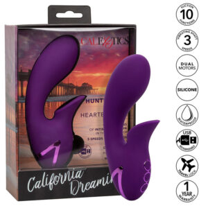 CALEXOTICS – HUNTINGTON BEACH HEARTBREAKER ESTIMULADOR E SUCKER ROXO POR CALIFORNIA DREAMING