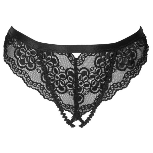 LIVCO CORSETTI FASHION - OKSURIN PANTY CROTCHLESS PRETO - Image 3