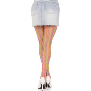 LEG AVENUE – MEIAS DE CROCHÊ MULTICOLOR