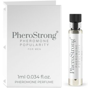 PHEROSTRONG – PERFUME DE FEROMÔNIOS POPULARIDADE PARA HOMENS 1 ML