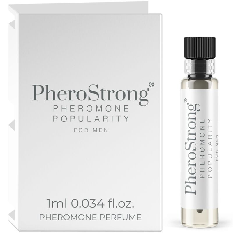 Mercadox PHEROSTRONG - PERFUME DE FEROMÔNIOS POPULARIDADE PARA HOMENS 1 ML