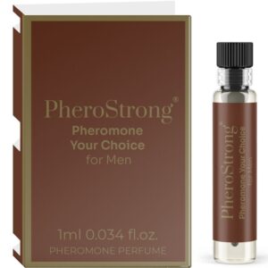 PHEROSTRONG – PERFUME DE FEROMONAS SUA ESCOLHA PARA HOMEM 1 ML