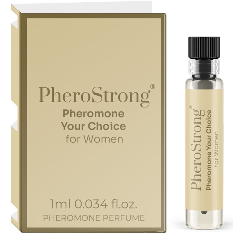 Mercadox PHEROSTRONG - PERFUME DE FEROMONAS SUA ESCOLHA PARA MULHERES 1 ML