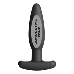 ELECTRASTIM – PLUG ANAL DE SILICONE PRETO ROCKER PEQUENO